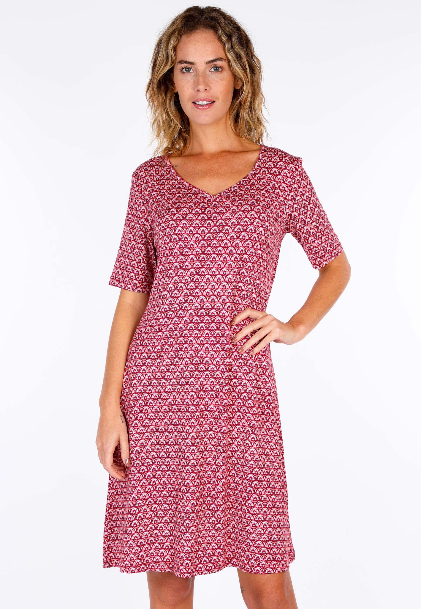 Dress Zita - Ruby