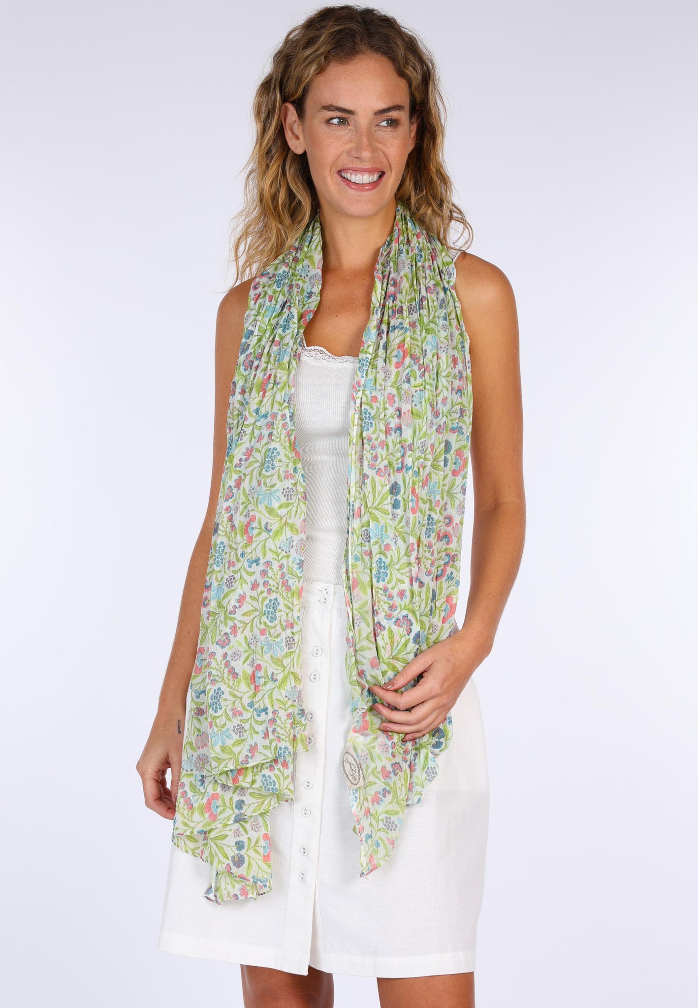 Olwy scarf - Ivory