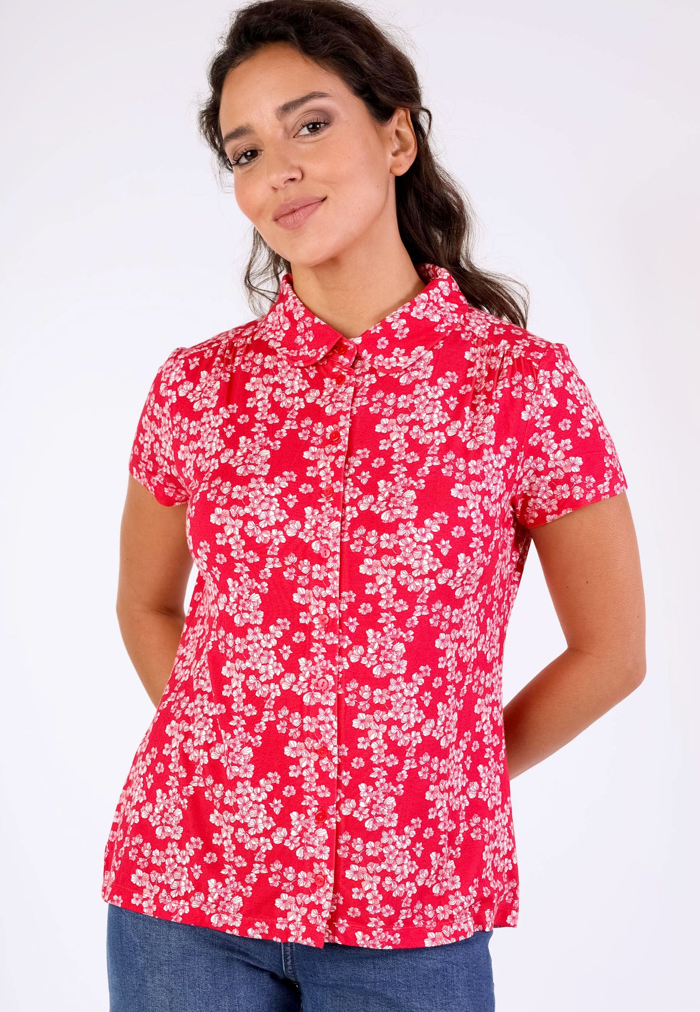 Blusa Andy Flor De Cerezo - Amapola