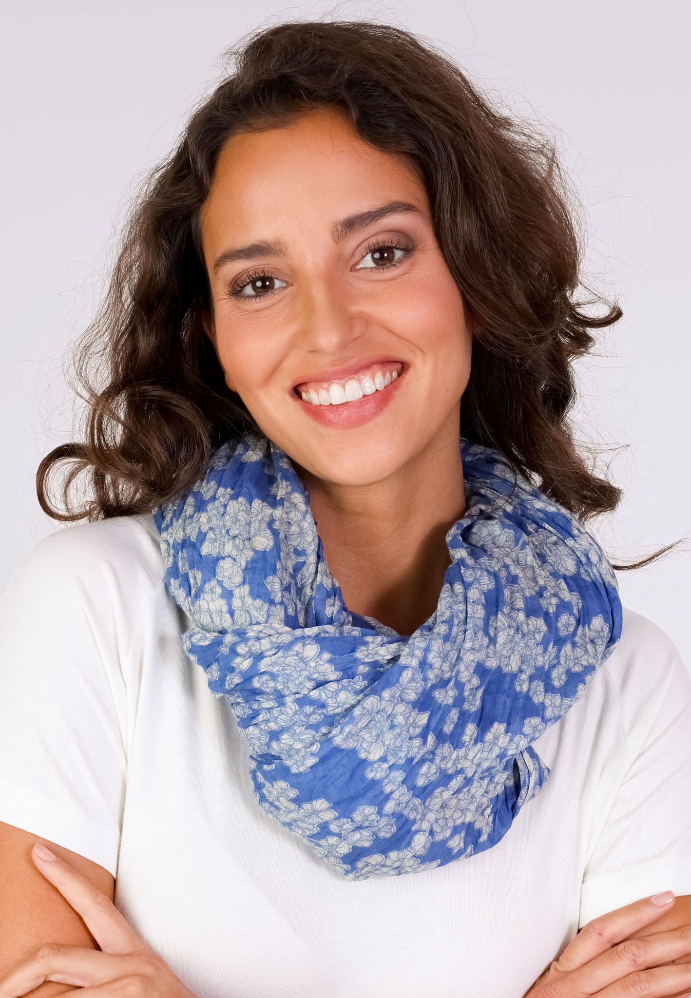 Scarf Thida - Royal Blue