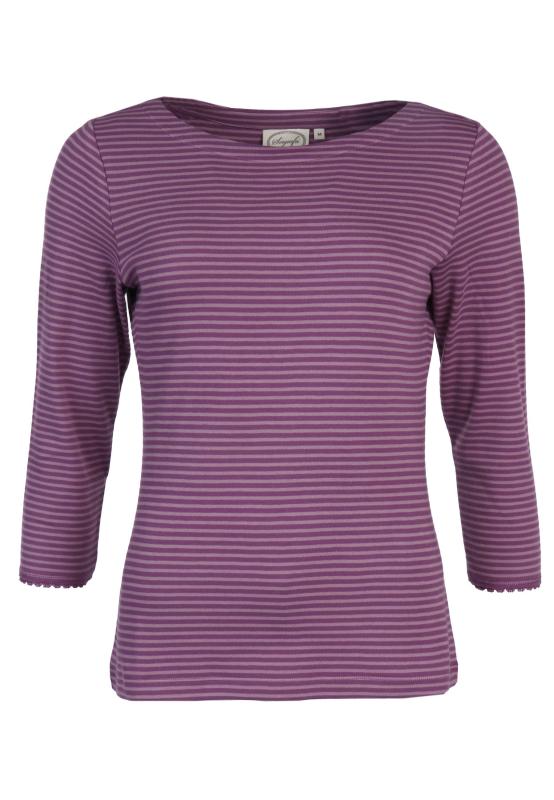 Long-sleeved shirt Bea - Plum