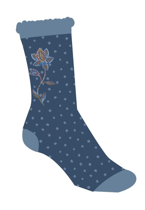 Worry-free Irma Flora socks women