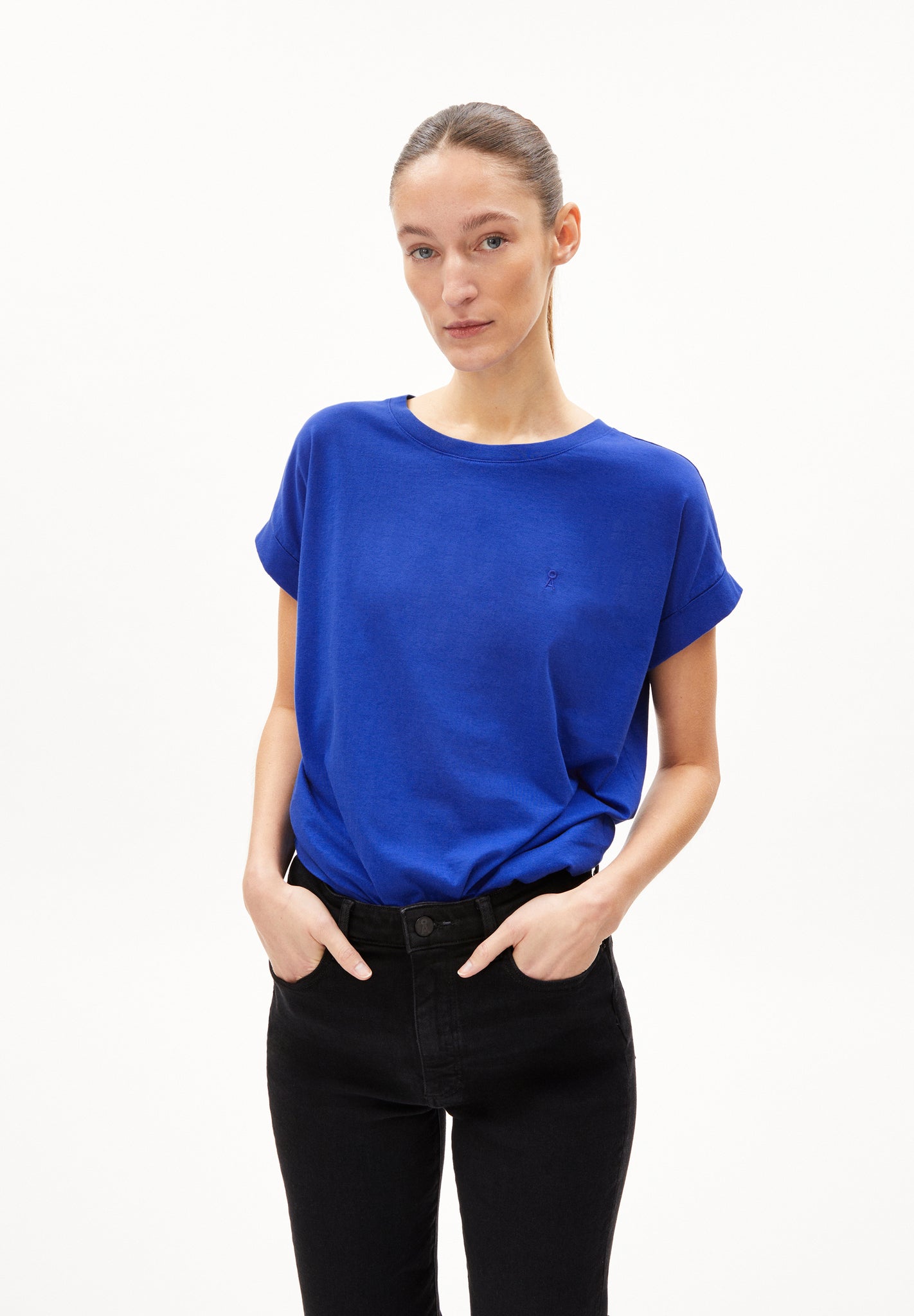 Armedangels T-Shirt Idaara -  Dynamo Blue