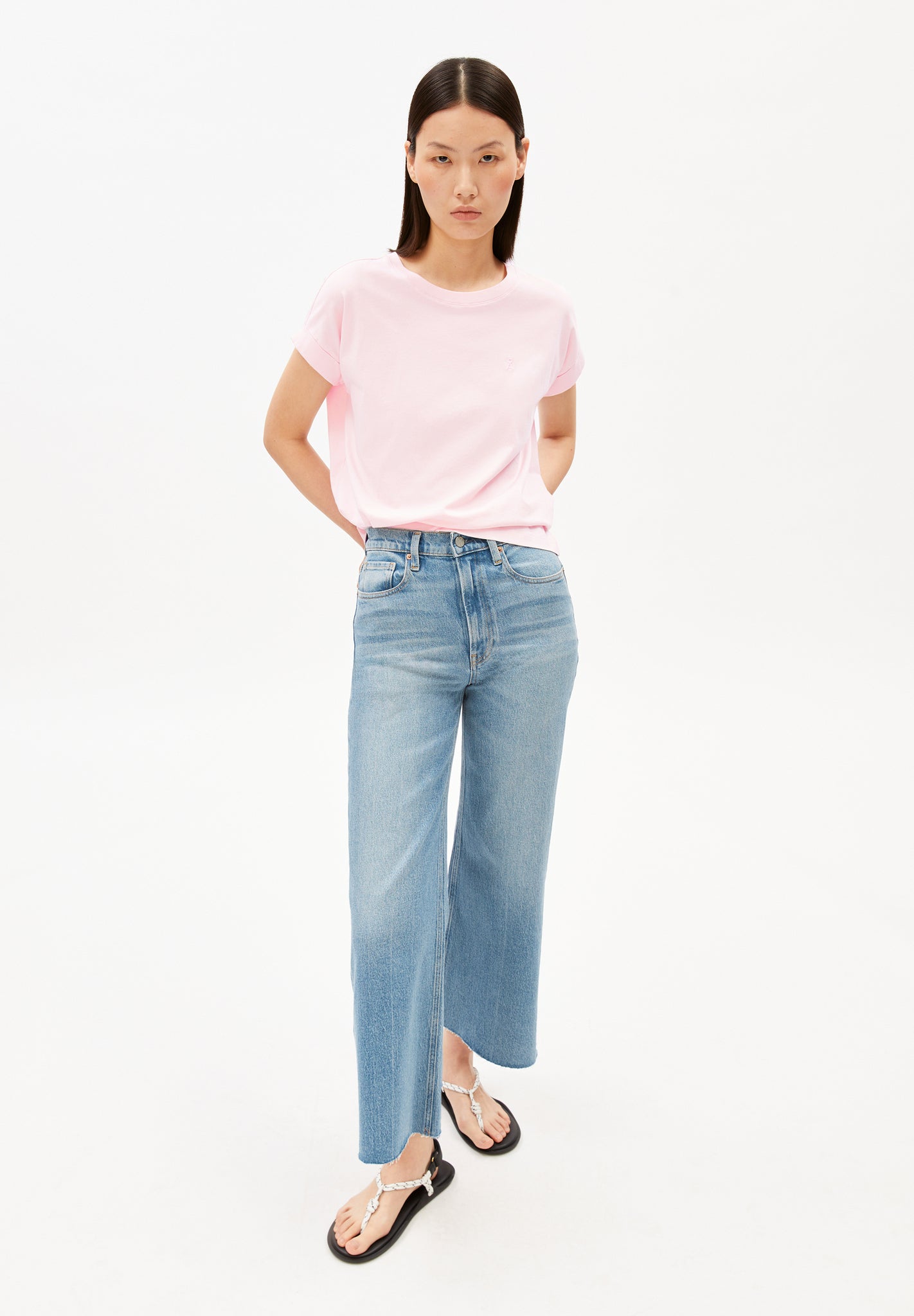 Armedangels T-Shirt Idaara - Pink Mist