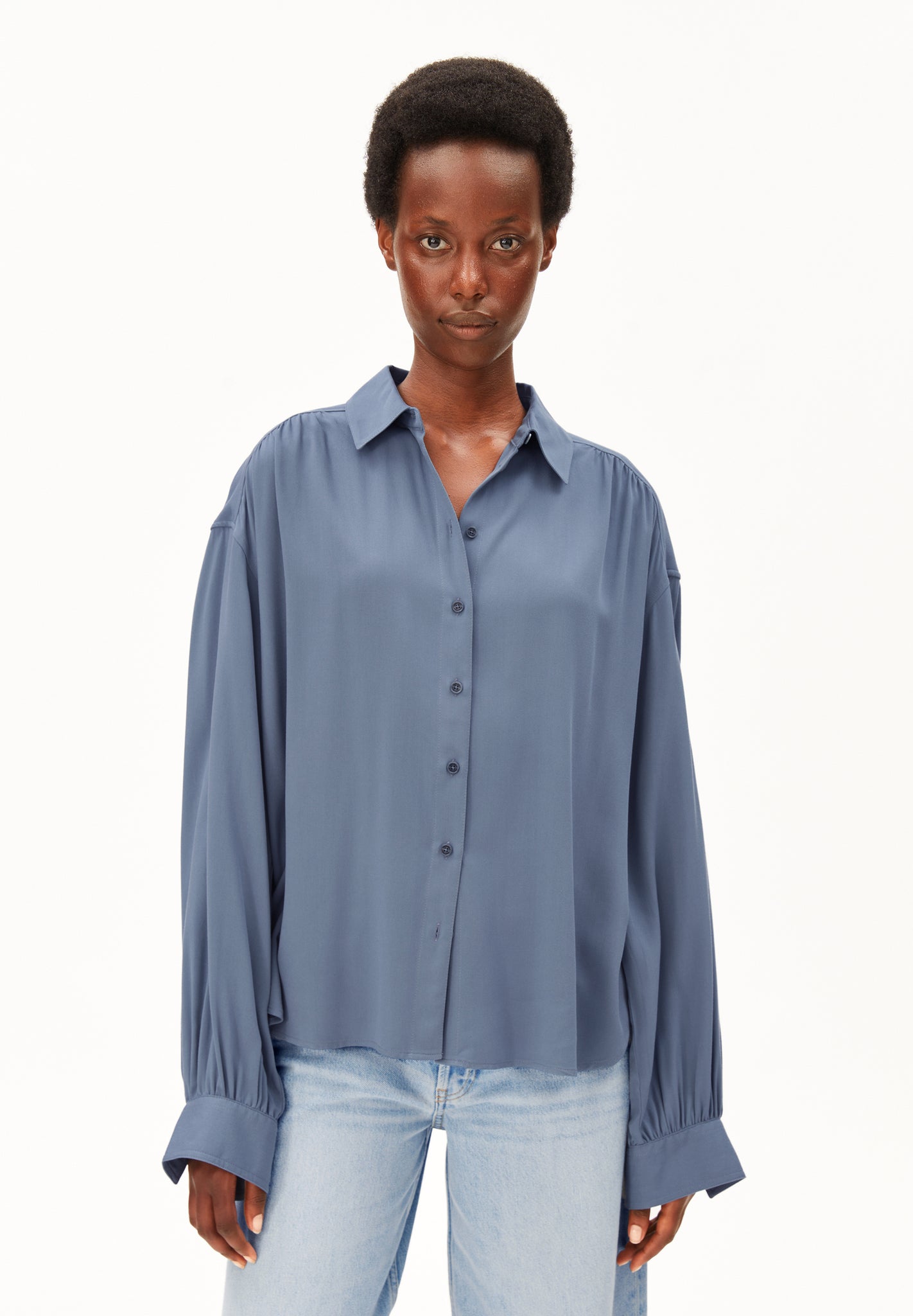 Armedangels Efinaraa Ecovero Blouse Dusty Moon