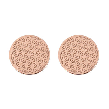 HCA - Flower of Life Stud Earrings