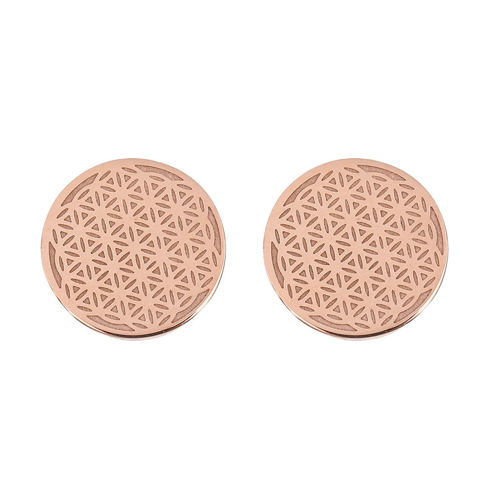 HCA - Flower of Life Stud Earrings