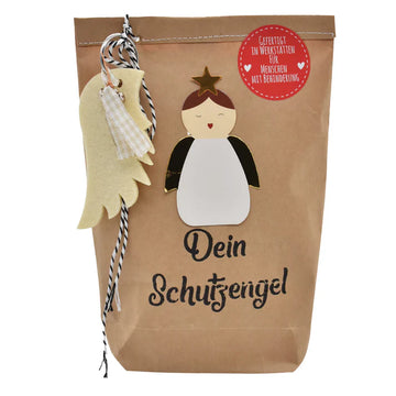 Wonderful gift bag - Star magic wonder bag with wooden pendant