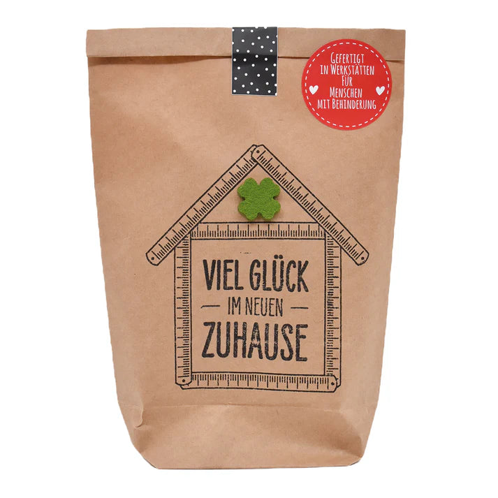 Wunderle Geschenktüte  - Viel Glück im neuen Zuhause