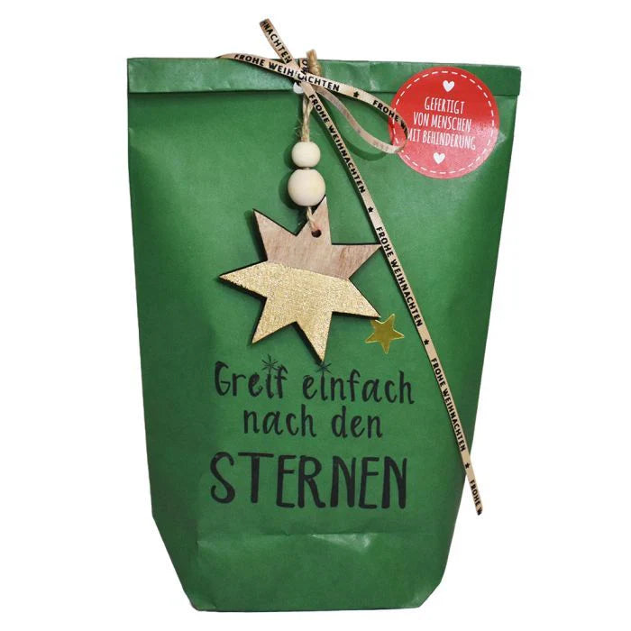 Wunderle Geschenktüte  -  Greif nach den Sternen