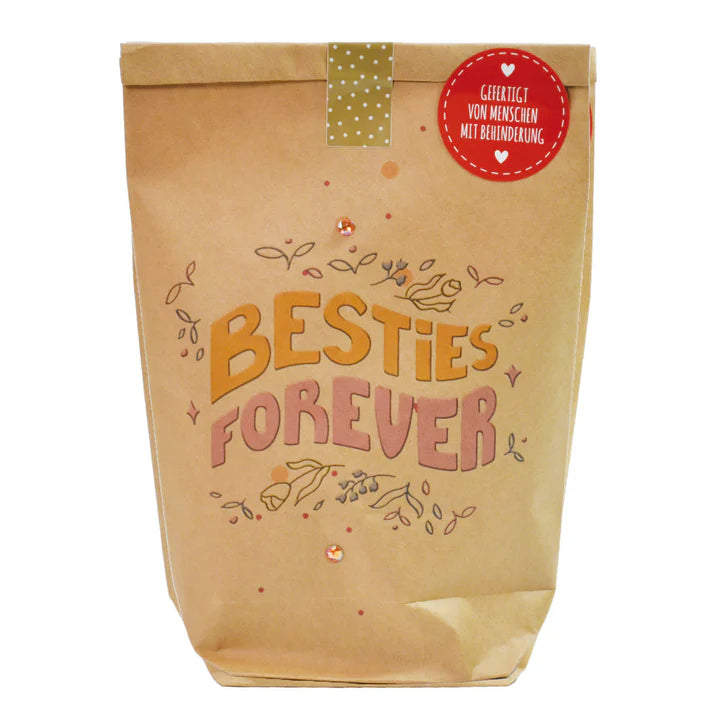 Wonderful gift bag - Star magic wonder bag with wooden pendant