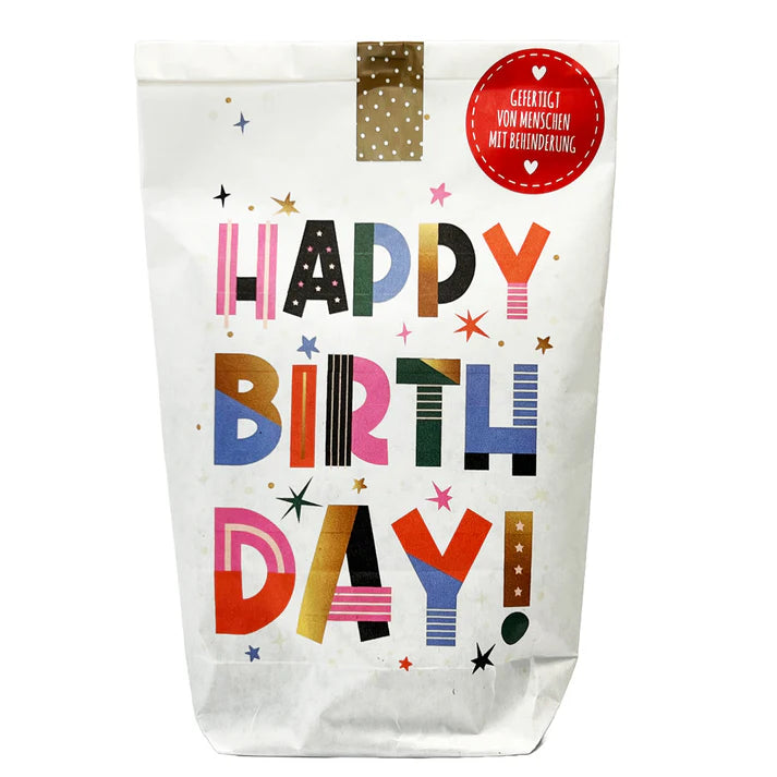 Wonderful gift bag - Star magic wonder bag with wooden pendant