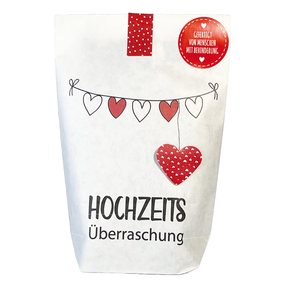 Wonderful gift bag - Star magic wonder bag with wooden pendant