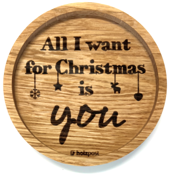 Holzuntersetzer aus Eiche - natürlich & stilvoll