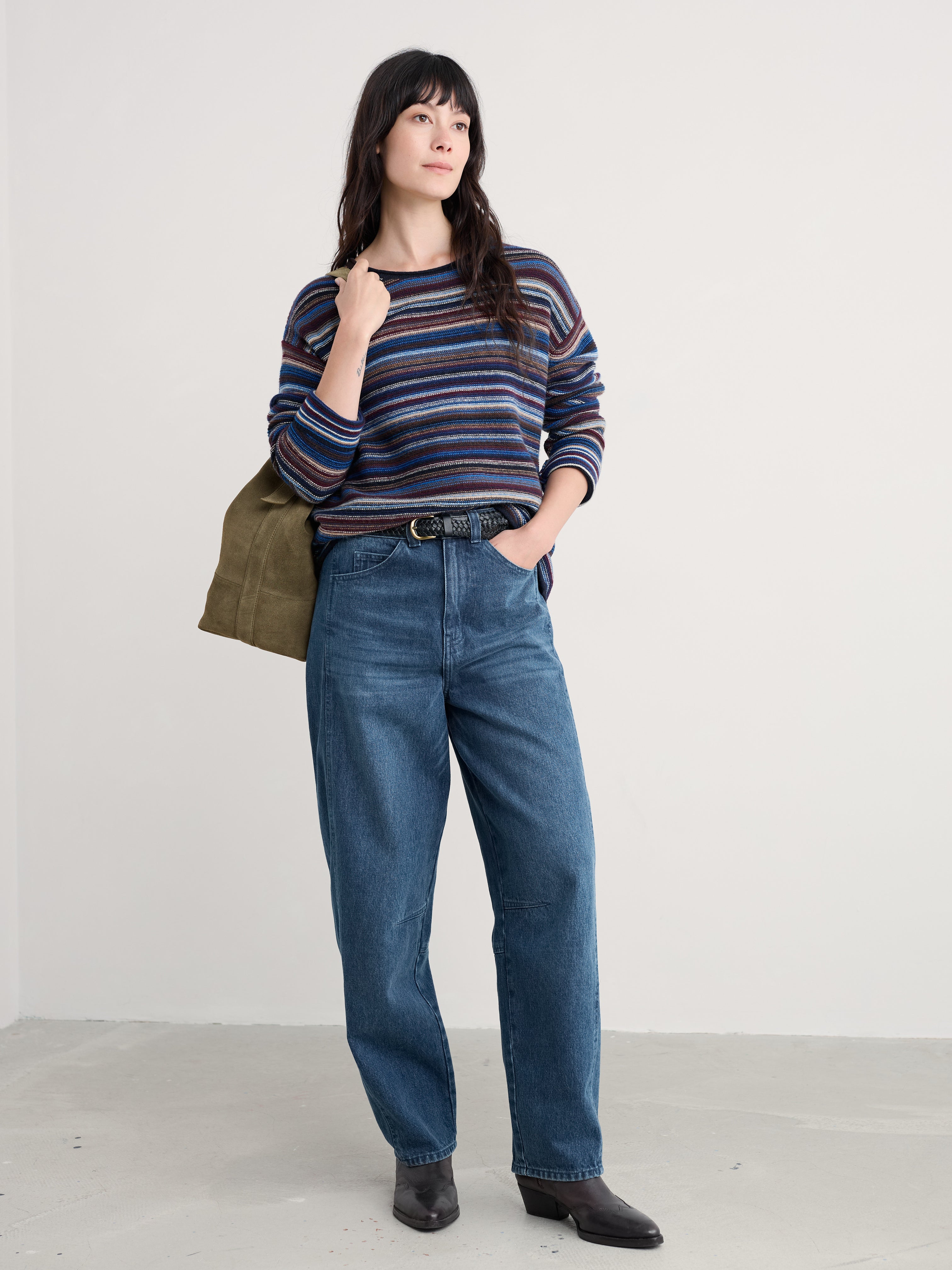 Fruity Striped Jumper - Multi Maritime