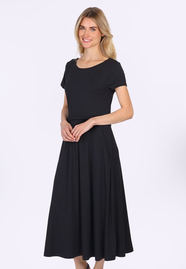 Lykka du Nord - Kleid Malind Solid - Black