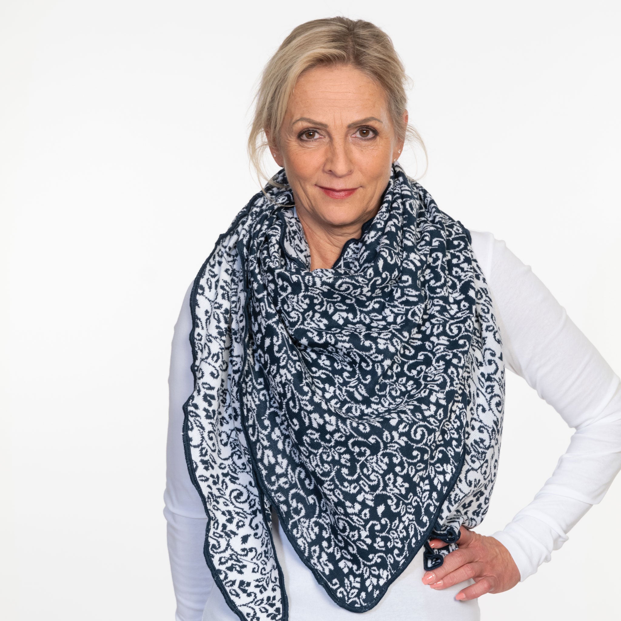 INVERO Dreiecktuch - Neele Floralprint