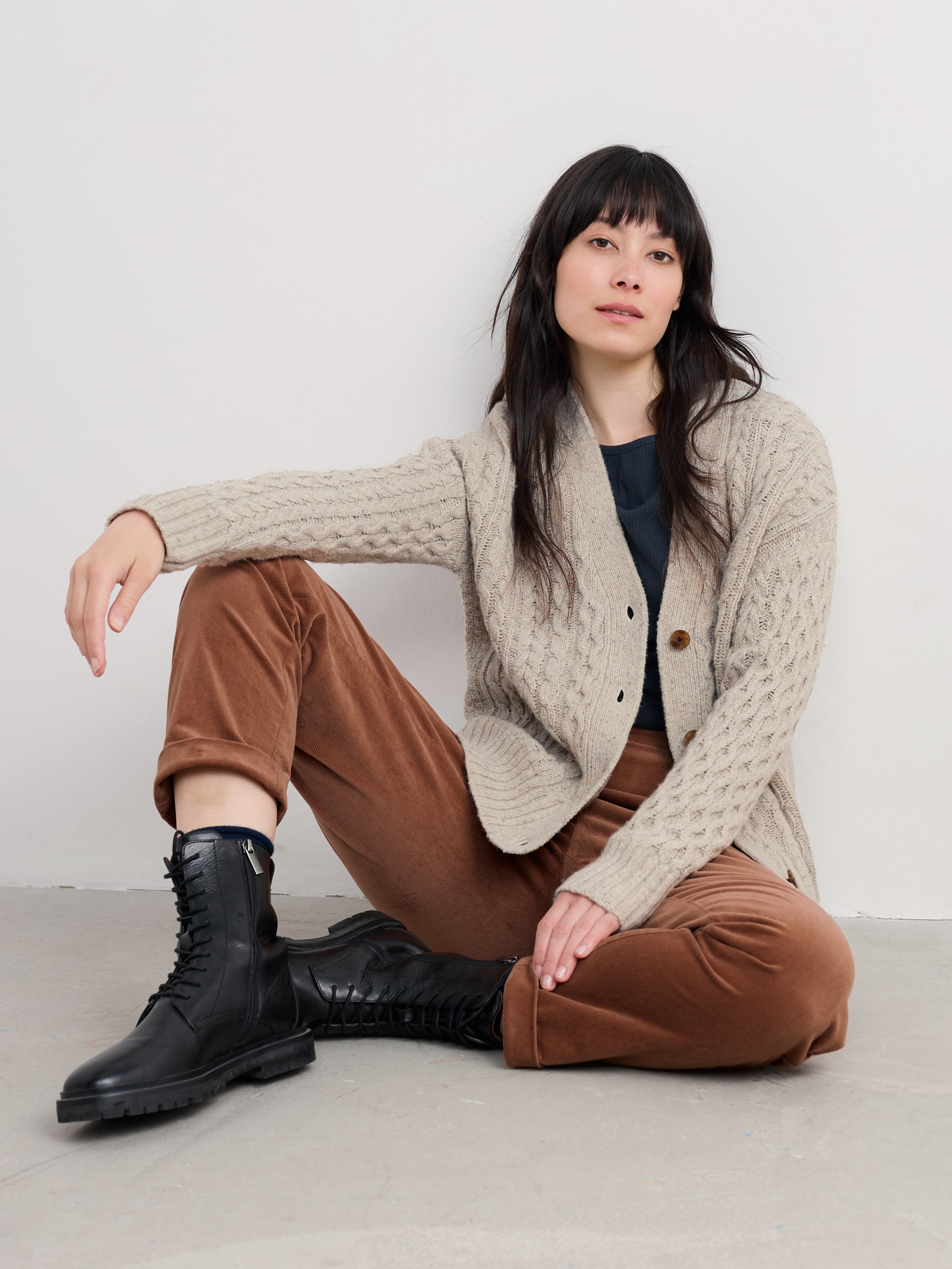 Dawson - Cardigan - green