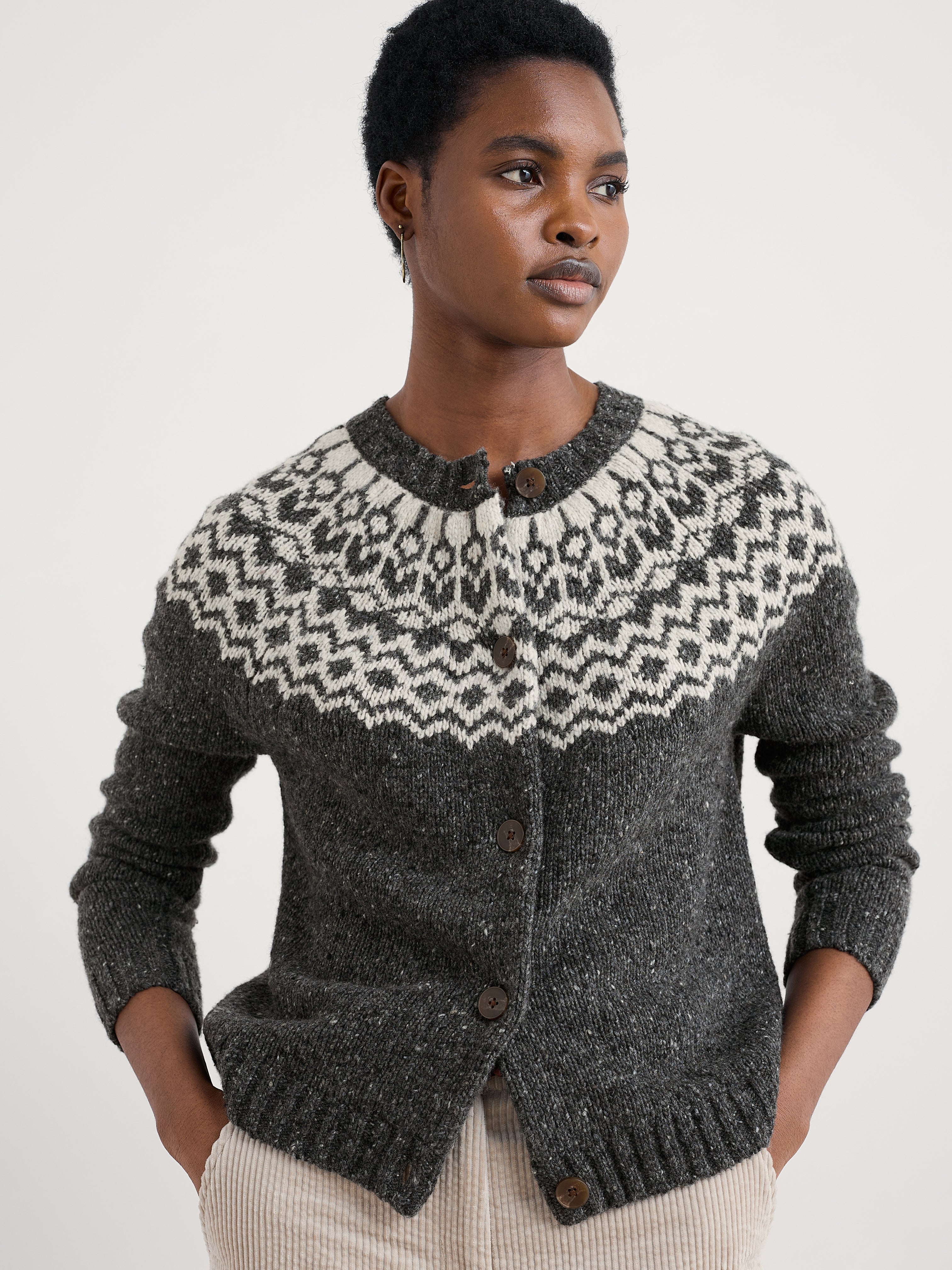 Dawson - Cardigan - green