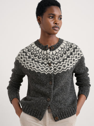 Dawson - Cardigan - green