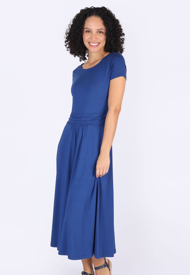 Lykka du Nord - Kleid Malind Solid - Indigo