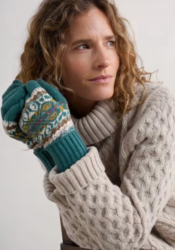 handschuhe damen hellblau Very Clever - Handschuhe - blue