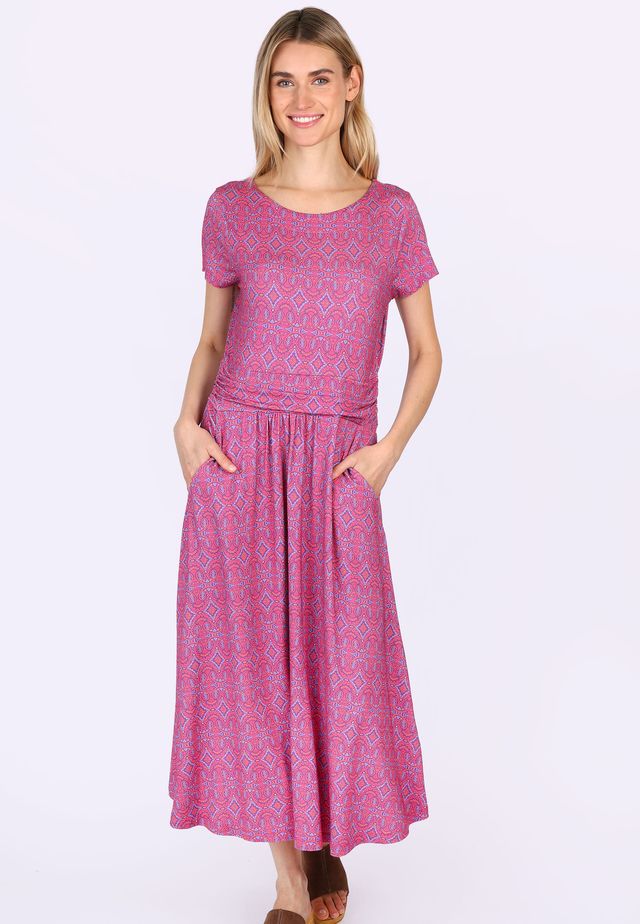 Lykka du Nord - Kleid Malind Fantastique - Flamingo