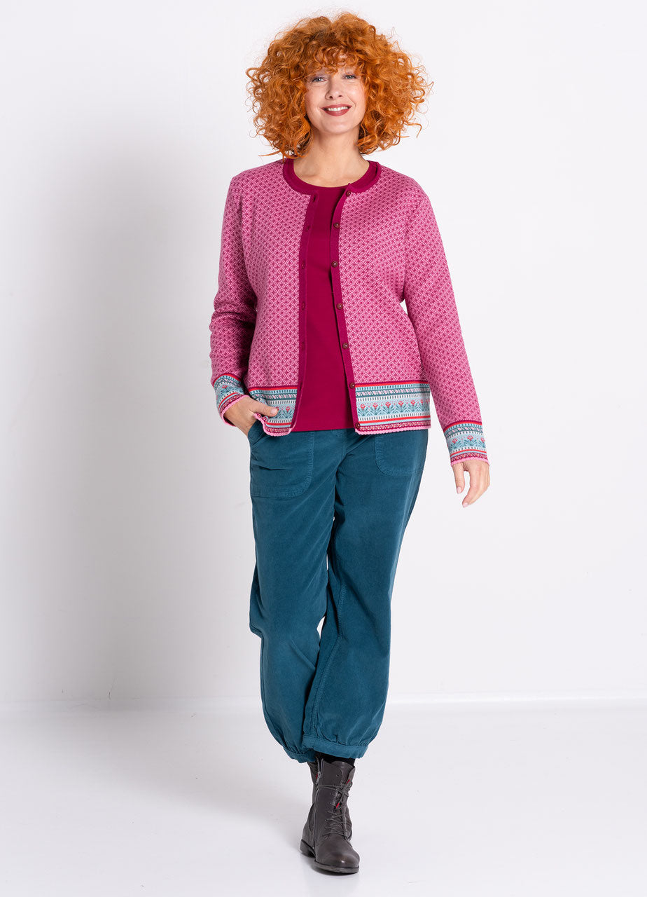 Pump - Corduroy pants - blue