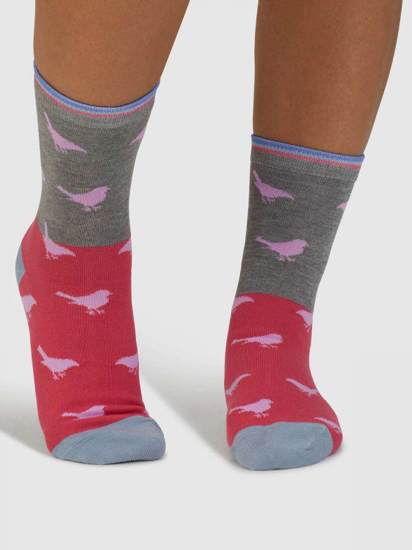 Birdie Colour Bamboo Socks Women