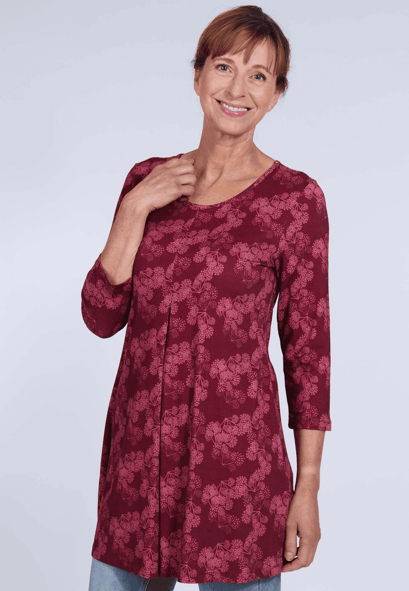 Tunic Nane - Burgundy