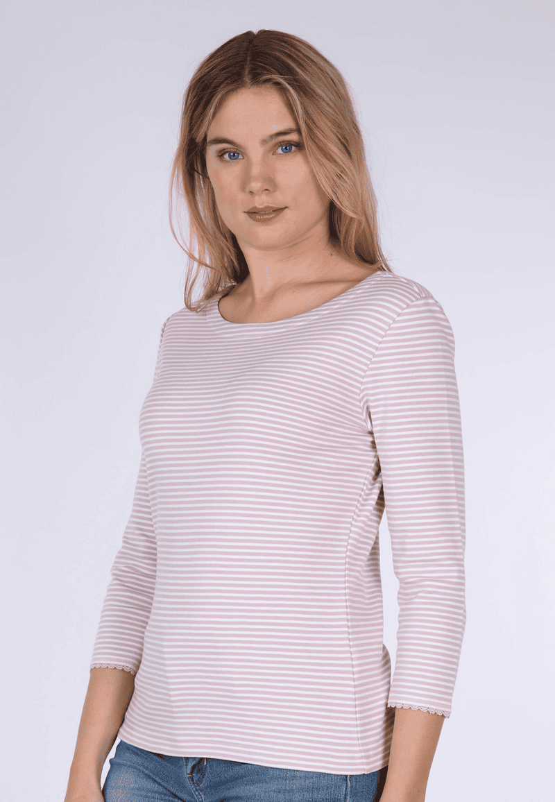 Camisa manga larga Bea - Rosa