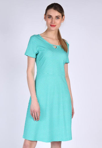Kleid Vari Diamond  - Pool