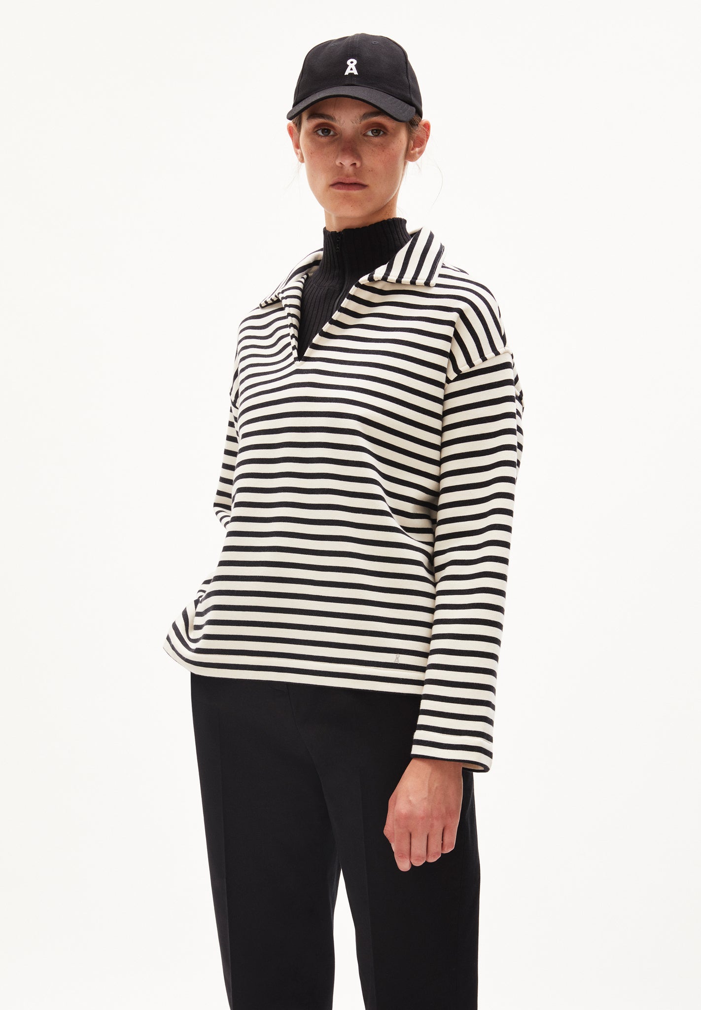 Nairaa Stripes - Organic cotton sweatshirt